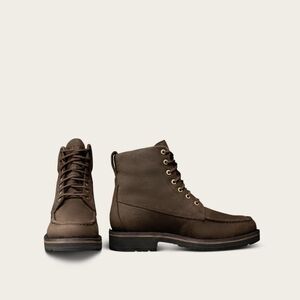 Tecovas Men's Dark Brown Leather Chukka Work Boots